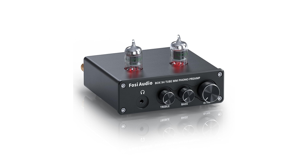 Fosi Audio Box X4 MM Phono Preamplifier Tube
