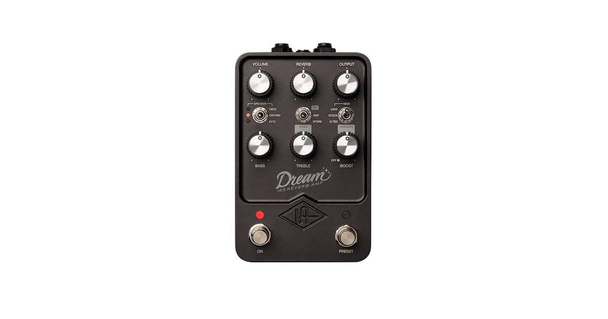 Universal Audio UAFX Dream ‘65 Universal Audio UAFX Dream '65 Reverb Amplifier