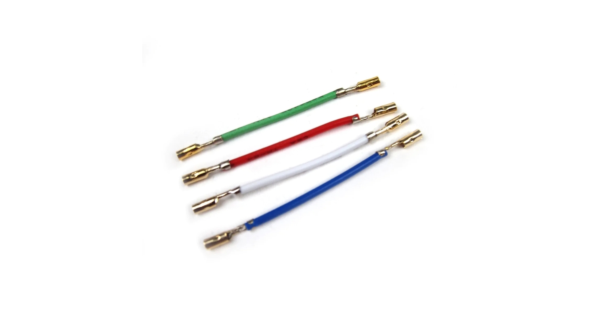 Dual Headshell Cable Set gold pins