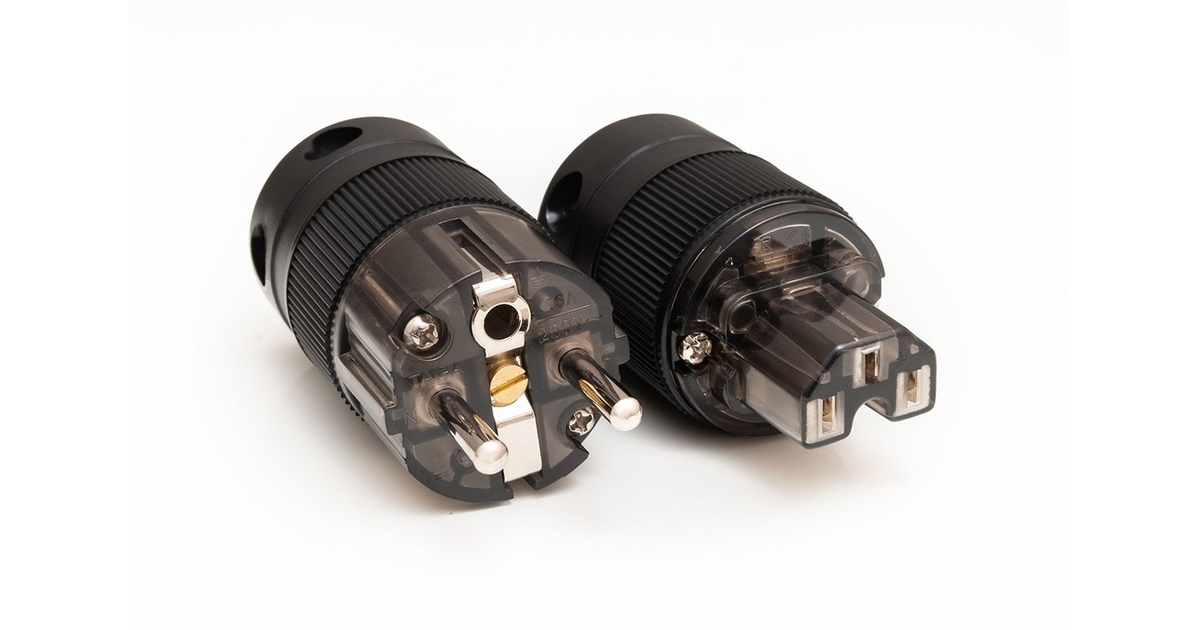 Taga Harmony TPC-SP / TPC-C Schuko plug and IEC connector - set