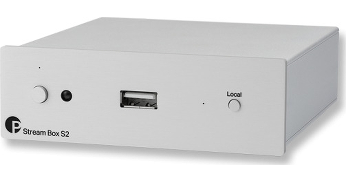 Stream Pro Streaming Box Pro-Ject Stream Box S2 Silver