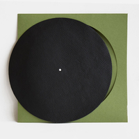 Simply Analog Slipmat από Premium Δέρμα Μαύρο