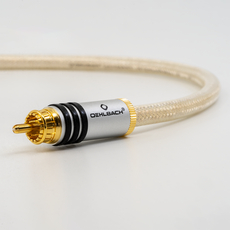 Oehlbach Silvershield Flex Digital Audio Cinch Καλώδιο RCA - RCA 1 m Transparent Silver