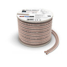 Oehlbach Speaker Wire SP-25 Καλώδιο Ηχείων 2 x 2,5 mm² 20m Διαφανές (Τεμάχιο)