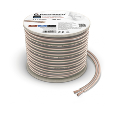 Oehlbach Speaker Wire SP-15 Καλώδιο Ηχείων 2 x 1,5 mm² 30m Διαφανές (Τεμάχιο)