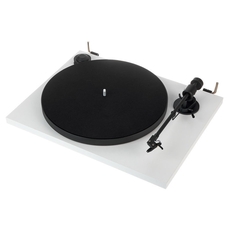 Pro-Ject Primary E Phono White Ortofon OM NN - Belt Drive - Mε Προενισχυτή