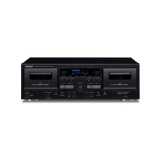 Teac W-1200 Black Double Cassette Player