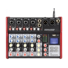 Citronic CSM-6 Compact Μίκτης 6 Καναλιών με USB &amp; Bluetooth (Τεμάχιο)