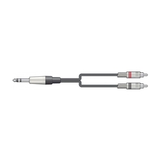 S6J-2R150 Καλώδιο Ήχου 6.3mm TRS Jack - 2 x RCA 1,5m (Τεμάχιο)