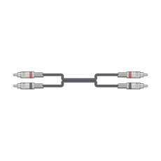 Citronic 2R-2R150 Καλώδιο Ήχου 2 x RCA  - 2 x RCA 1.5m (Τεμάχιο)