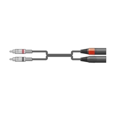 2R-2XM300 Kαλώδιο Ήχου 2 x RCA Plugs - 2 x XLR Male 3m (Τεμάχιο)