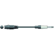 Citronic XF-M6J300BK Classic Microphone Leads XLR Female - 6,3mm Mono Jack Plug 3m (Τεμάχιο)