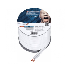 Oehlbach Speaker Wire SP-25 Καλώδιο Ηχείων 2 x 2.5 mm² - 10m Λευκό (Τεμάχιο)