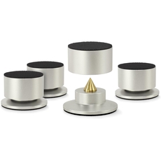 Dynavox BA-4 208104 Αντικραδασμικά ποδαράκια - Silver