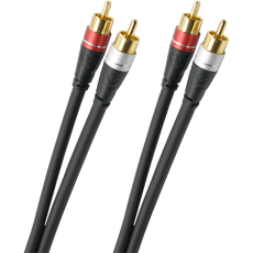 Oehlbach Audio Link Διπλό RCA 0.50m (Τεμάχιο)