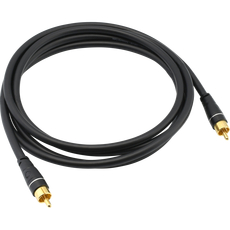 Oehlbach Sub Link Καλώδιο Subwoofer RCA - RCA 2 m Black (Τεμάχιο)