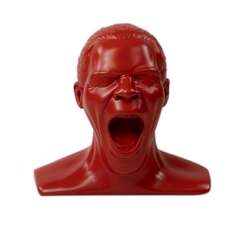 Oehlbach Scream Unlimited Plus  Χειροποίητη Βάση Ακουστικών Κόκκινη  (Τεμάχιο)