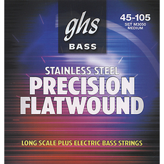 GHS M3050 ΣΕΤ ΧΟΡΔΕΣ ΜΠΑΣΟΥ PRECISION FLATS 045-105 MEDIUM