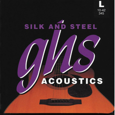 GHS 345 ΣΕΤ ΧΟΡΔΕΣ ΑΚΟΥΣΤΙΚΗΣ SILK AND  STEEL