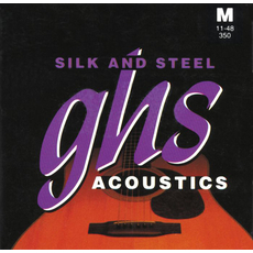 GHS 350 ΣΕΤ ΧΟΡΔΕΣ ΑΚΟΥΣΤΙΚΗΣ SILK AND  STEEL MEDIUM