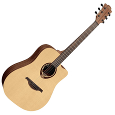LAG GLA T70DC ΑΚΟΥΣΤΙΚΗ ΚΙΘΑΡΑ DREADNOUGHT CUTAWAY NATURAL