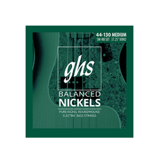 GHS 5M-NB ΣΕΤ ΧΟΡΔΕΣ ΜΠΑΣΟΥ BALANCED NICKELS MEDIUM 5-STR 4