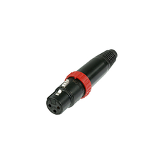 NEUTRIK 3-FXS-B XLR ΘΗΛΥΚΟ ΠΡΟΕΚΤΑΣΗΣ+SW(GOLD)