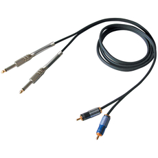 BESPECO RCJJ150 ΚΑΛΩΔΙΟ 2XRCA ΣΕ 2XJACK1/4 1.5M