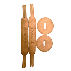 ISTANBUL CYMBAL HANDLES LEATHER CYMBAL HANDLES (PAIR)