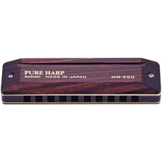 SUZUKI MR-550 PURE HARP ΔΙΑΤΟΝΙΚΗ ΦΥΣΑΡΜΟΝΙΚΑ 10 ΘΕΣΕΩΝ ROSEWOOD