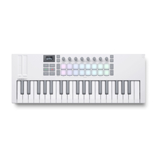 Novation LaunchKey Mini 37 Mk4 Wh USB Midi Controller 37 Mini Keys White