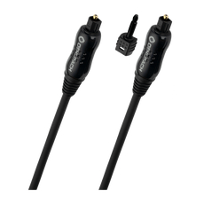 Oehlbach Opto Star Black Καλώδιο Ήχου Οπτικής Ίνας με Αντάπτορα TOSLINK 0.50m Μαύρο (Τεμάχιο)