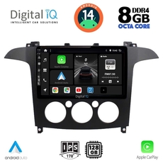 DIGITAL IQ BXF 7175_CPAA A/C (9inc) MULTIMEDIA TABLET for FORD SMAX mod. 2006-2014