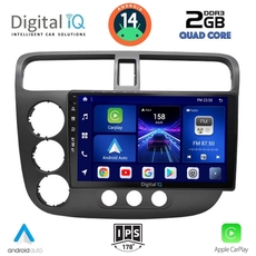 DIGITAL IQ BXC 3187_CPAA (9inc) MULTIMEDIA TABLET for HONDA CIVIC 4D mod. 2001-2006