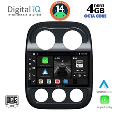 DIGITAL IQ BXF 6277_CPAA (10inc) MULTIMEDIA TABLET for JEEP COMPASS - PATRIOT mod. 2007-2016