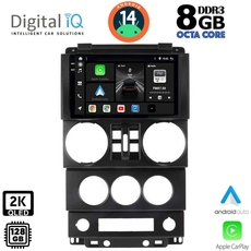 DIGITAL IQ BXF 8294_CPAA (9inc) MULTIMEDIA TABLET for JEEP WRANGLER  mod. 2006-2011