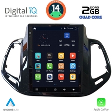 DIGITAL IQ BXC 3878_CPAA TESLA STYLE for JEEP COMPASS mod. 2017-2020