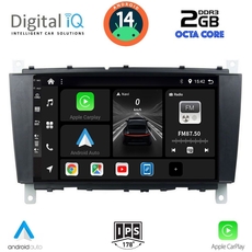 DIGITAL IQ BXF 5403_CPAA (8inc) MULTIMEDIA TABLET for MERCEDES C – CLK (W203-209) mod. 2004-2008