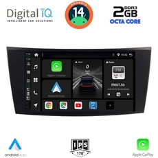 DIGITAL IQ BXF 5407_CPAA (8inc) MULTIMEDIA TABLET for MERCEDES E W211 – CLS mod. 2003-2009