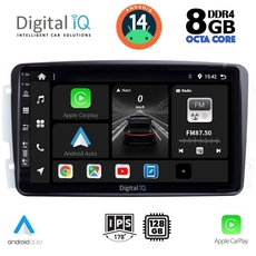DIGITAL IQ BXF 7401_CPAA (9inc) MULTIMEDIA TABLET for MERCEDES CLK (W209) mod. 2000-2004