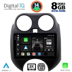DIGITAL IQ BXF 8459_CPAA (9inc) MULTIMEDIA TABLET for NISSAN MICRA mod. 2010-2014