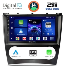 DIGITAL IQ BXC 3404_CPAA (9inc) MULTIMEDIA TABLET for MERCEDES C – CLK (W203-209) mod. 2004-2008