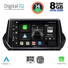 DIGITAL IQ BXF 7509_CPAA (9inc) MULTIMEDIA TABLET for PEUGEOT 208 – 2008 mod. 2021&gt;