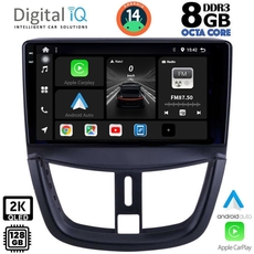 DIGITAL IQ BXF 8507_CPAA (9inc) MULTIMEDIA TABLET for PEUGEOT 207 mod. 2007&gt;