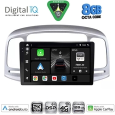 DIGITAL IQ BXF 11249SL_CPAA (9inc) MULTIMEDIA TABLET for HYUNDAI ACCENT mod. 2005-2012 (SILVER)