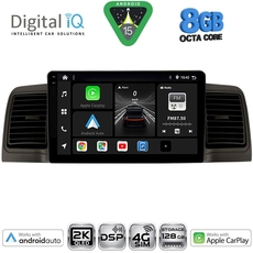 DIGITAL IQ BXF 11712BL_CPAA (9inc) MULTIMEDIA TABLET for TOYOTA COROLLA mod. 2001-2006 (BLACK)