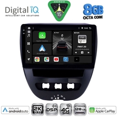 DIGITAL IQ BXF 11707_CPAA (10inc) MULTIMEDIA TABLET for CITROEN C1-PEUGEOT 107-TOYOTA AYGO mod. 2005-2014