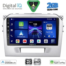 DIGITAL IQ BXC 3697SL_CPAA (9inc) MULTIMEDIA TABLET for SUZUKI VITARA mod. 2016-2025 (SILVER)