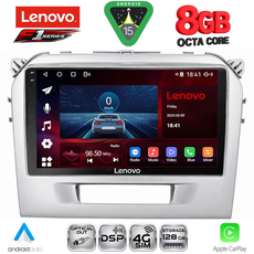 LENOVO SSR 10697SL_CPA (9inc) MULTIMEDIA TABLET for SUZUKI VITARA mod. 2016-2022 (SILVER)