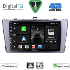 DIGITAL IQ BXF 16705SL_CPAA (9inc) MULTIMEDIA TABLET for TOYOTA AVENSIS (T27) mod. 2009-2015 (SILVER)